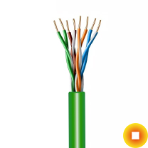 Сетевой кабель витая пара 1,8х8 мм U/UTP Cu Stranded PVC